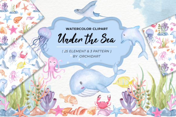 Cute Animal Undersea Watercolor Set Review