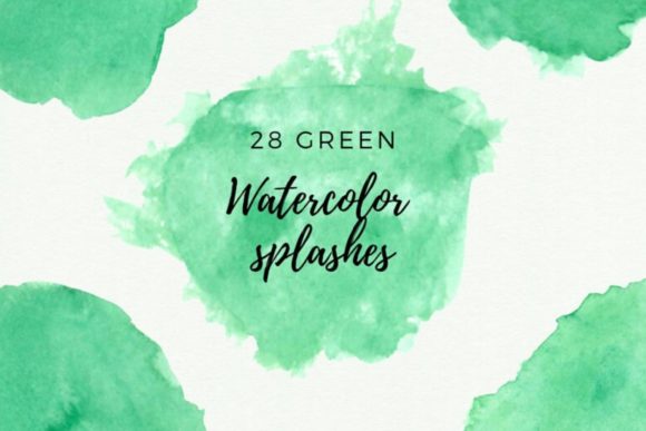 Green Watercolor Brush Stroke Collection Review